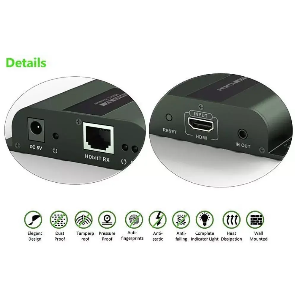 TECHLY IDATA-EXTIP-383V4 AV raidītājs un uztvērējs Photo 8