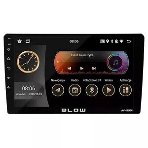 Radio BLOW AVH-9991 1DIN 9" Android/WiFi/GPS/CARPLAY