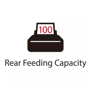 100-sheet capacity