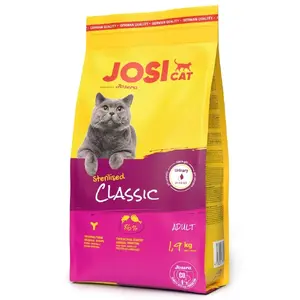 Dry Cat Food JOSERA JosiCat Sterilised Classic 1.9 kg — Poultry, 32% protein, 10% fat, for neutered/spayed adult cats