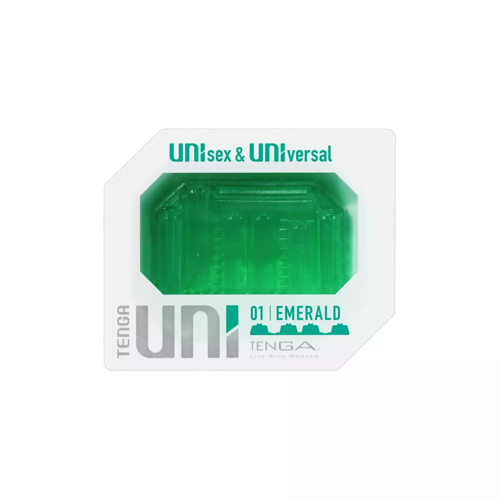 Masturbators TENGA Uni Smaragds Photo 1