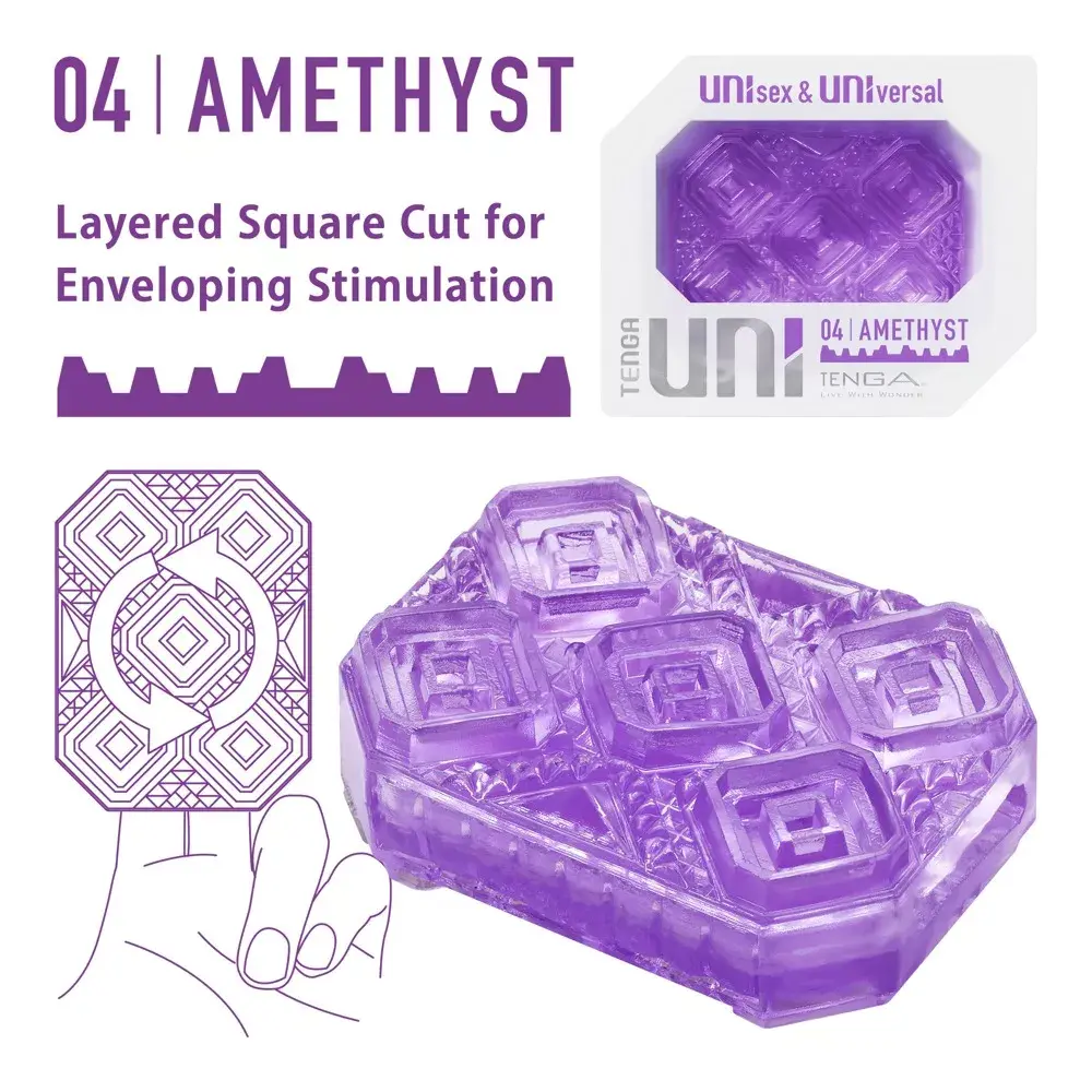 Мастурбатор TENGA Silicone Amethyst Photo 2