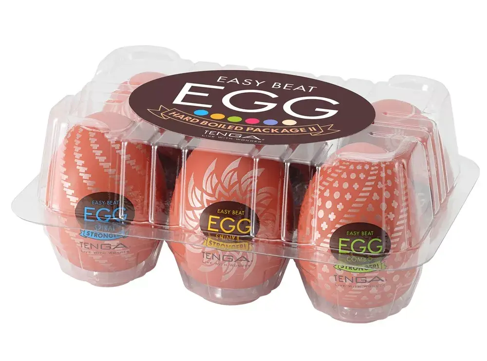 TENGA Silicone White яичные мастурбаторы 6 шт. Photo 2
