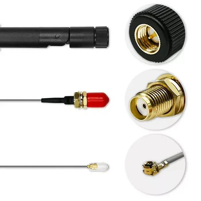 Wi‑Fi antena QOLTEC 57046 — divjoslu 5 dBi Photo 2