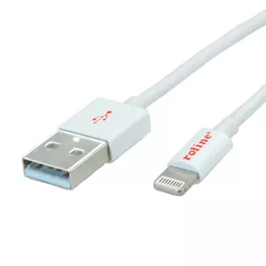 Кабель Lightning на USB ROLINE 1 м для iPhone iPod iPad