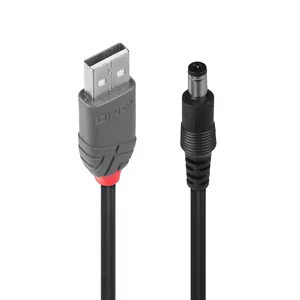 Adapter Cable USB A male - DC 5.5/2.1 mm male Lindy 70268