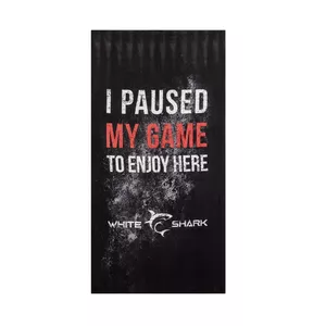 Towel White Shark TW-01 Stingray quick-dry lightweight microfiber beach towel, compact