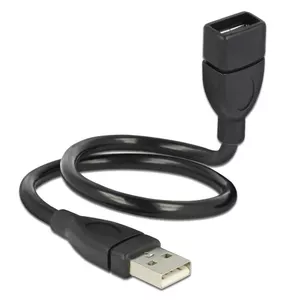 USB Cable DeLOCK 35cm USB 2.0 83498 Black