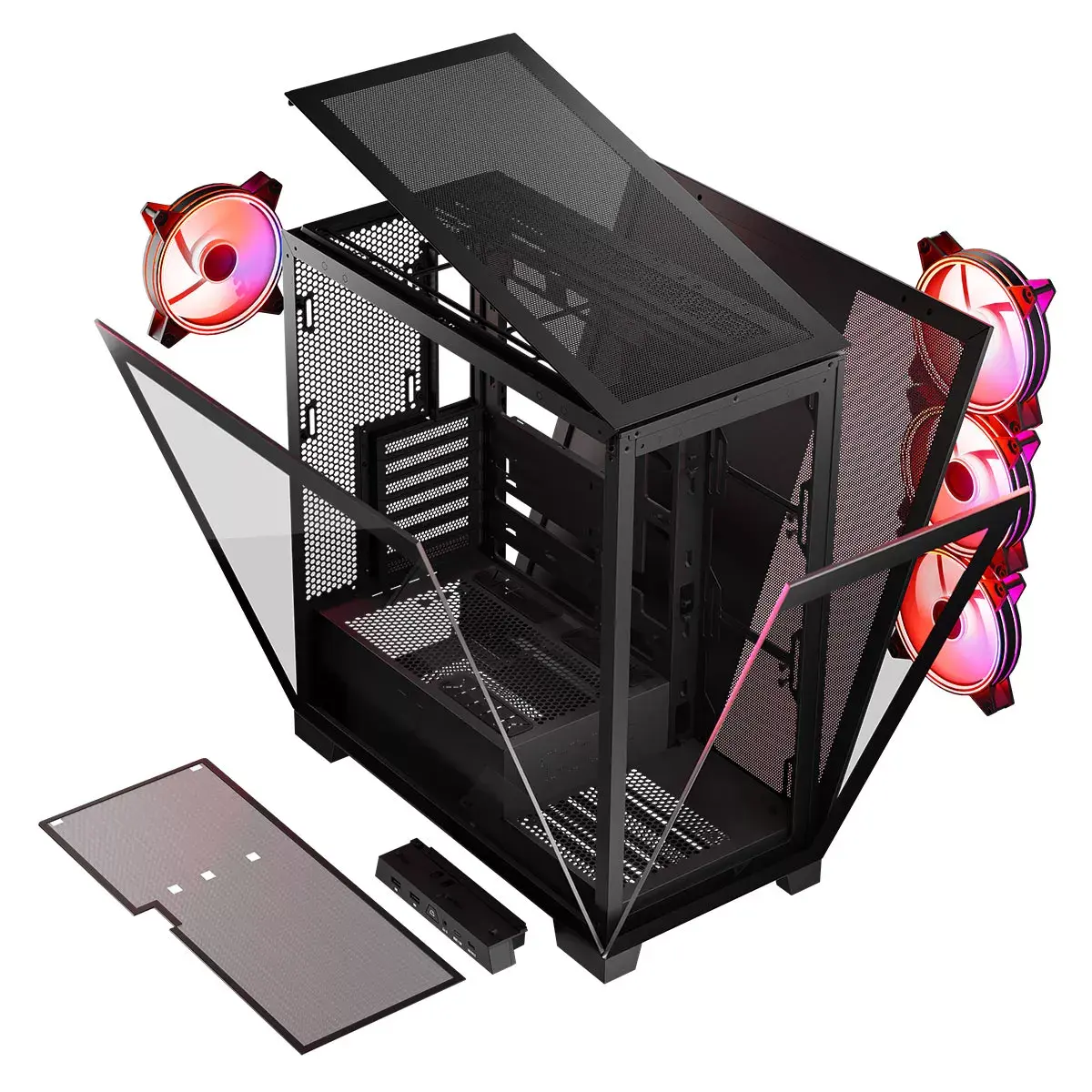 MODECOM Volcano SPACE APEX ARGB Midi Tower case Photo 3