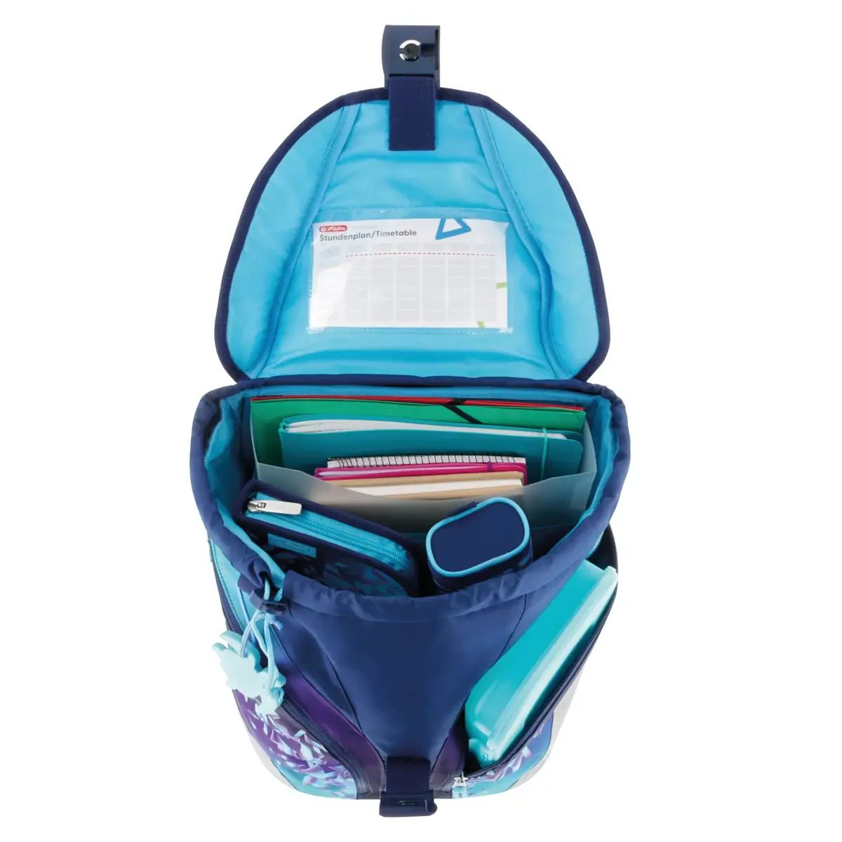 Skolas somu komplekts Herlitz SoftLight Plus Greenline Blue Ice Photo 6