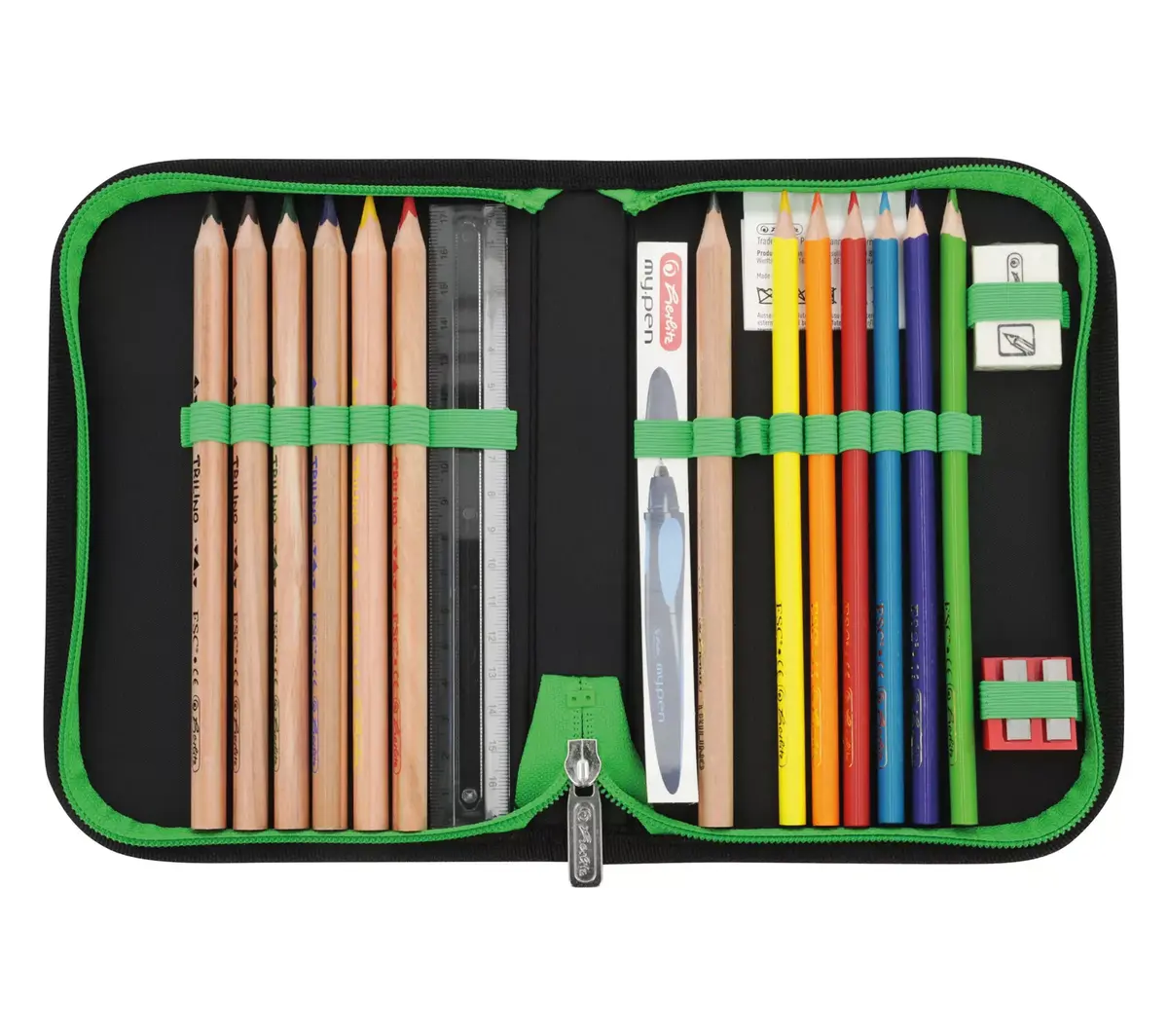 Skolas somu komplekts Herlitz SoftLight Plus Greenline Explorer Photo 3