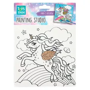 Canvas Unicorn Rainbow painting kit