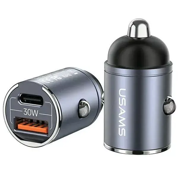 Автомобильное зарядное usams C38 30W Photo 5