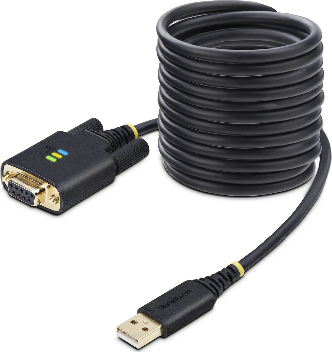 USB uz Null Modem sērijas adaptera