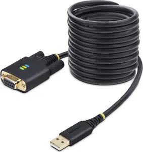USB uz Null Modem sērijas adaptera kabelis StarTech.com 10ft USB-A uz RS232 FTDI
