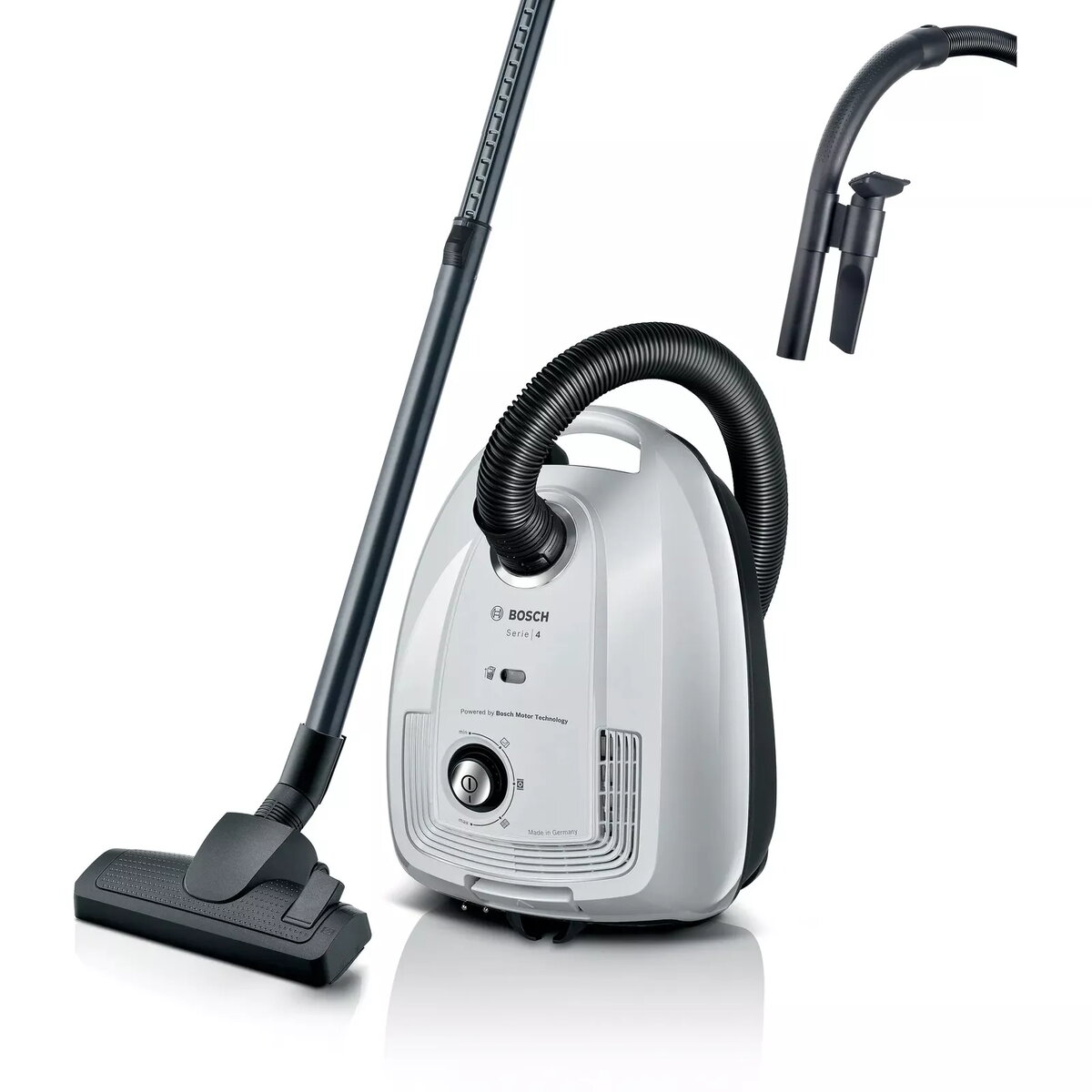 Cilindriskā putekļu sūcēja Bosch Serie 4