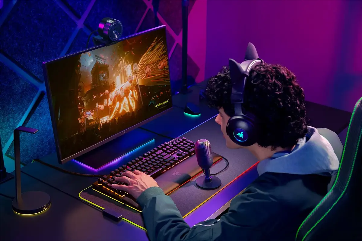 Настольный микрофон Razer Seiren V3 Mini Photo 9
