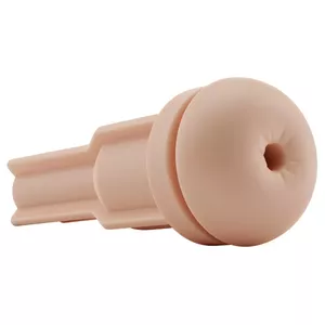 Anal sleeve accessory for Autoblow A.I. Ultra masturbator — silicone, black