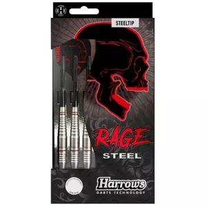 Šautriņas Steeltip HARROWS RAGE 3x22g