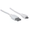 USB-A к Micro-USB кабель Manhattan USBPAUB1MW Photo 2