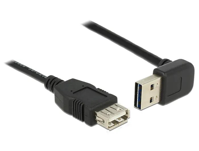 DeLOCK USB 2.0-A pagarinātājs Vīrietis