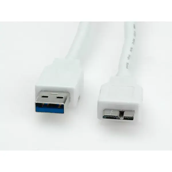 USB 3.0 Cable VALUE A - Micro B M/M 3.0 m Photo 3
