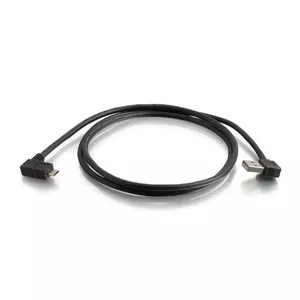 USB Cable C2G 81705 USB 2.0 2m USB A Micro-USB B Black