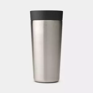 Termokruze BRABANTIA Make & Take 0.36L Tumši pelēka Nerūsējošā tērauda