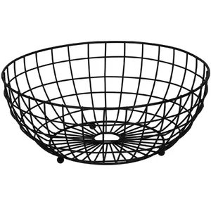 Metal fruit basket Springos KI0146, dimensions 28 x 11 cm