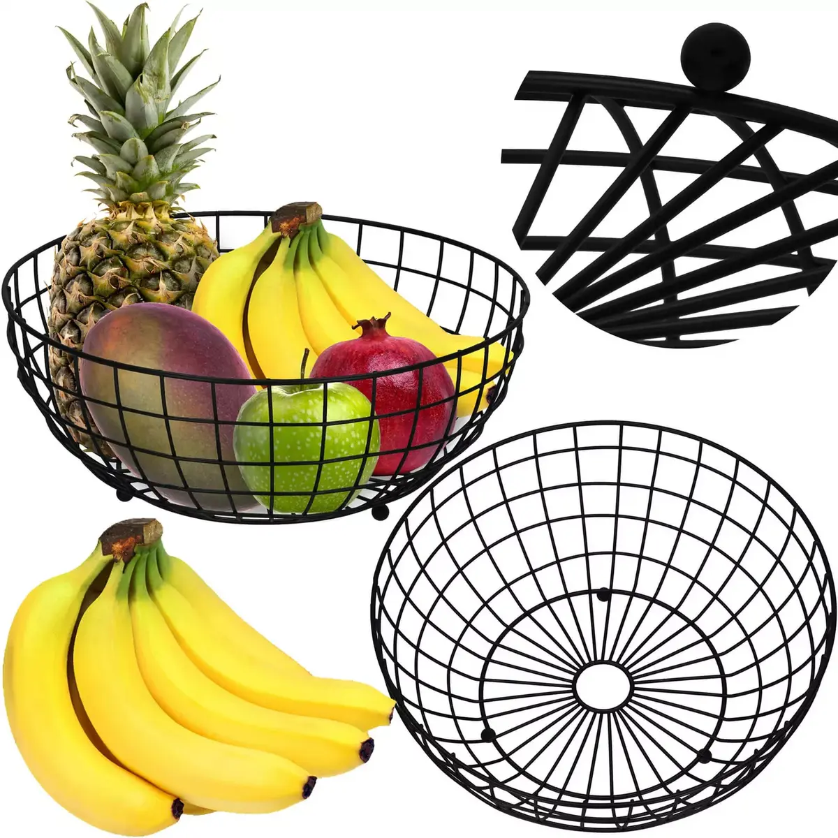 Metal fruit basket Springos KI0146 Photo 4
