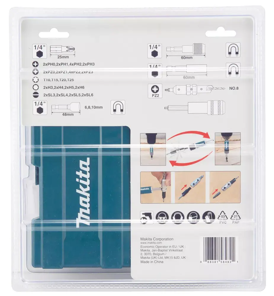 Makita D-73461 uzgaļu komplekts Photo 4