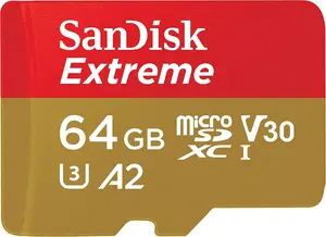 microSD memory card SANDISK SDSQXAH-064G-GN6MA 64GB