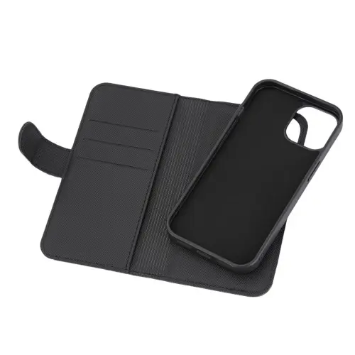 DELTACO wallet case for iPhone 15 with magnetic cover Photo 3