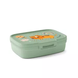 Pārtikas uzglabāšanas trauks Curver Snap Box 1,3 L, taisnstūrveida, zaļš