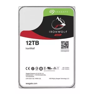 Seagate IronWolf 12 TB Internal Hard Drive, 3.5-inch, 7200 RPM, SATA III, 256 MB Cache