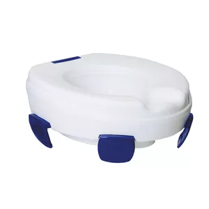 Sahag 580540 toilet seat Hard toilet seat Plastic Blue, White