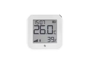Temperatūras un mitruma sensors Shelly H&T Gen3 Wi‑Fi balts
