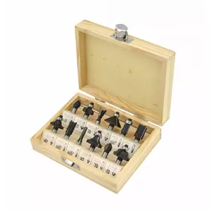 Drill bit set AWTools AW40513 — 12 pcs pack, total weight 520 g