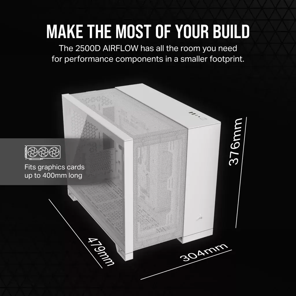 Компьютерный корпус Corsair 2500D AIRFLOW Photo 6