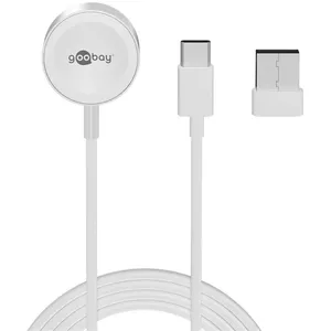 Charger Goobay 65343 Smartwatch Wireless Fast Charging AC 5V 0.5A