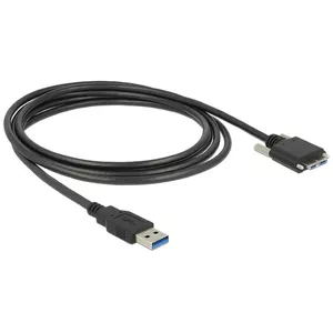 USB Cable DeLOCK 83599 USB 3.2 Gen 1 3m USB A Micro-USB B Black