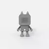 Stereo portable speaker Mobility on Board Dancing Animal Wolf Photo 2