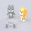 Stereo portable speaker Mobility on Board Dancing Animal Wolf Photo 4
