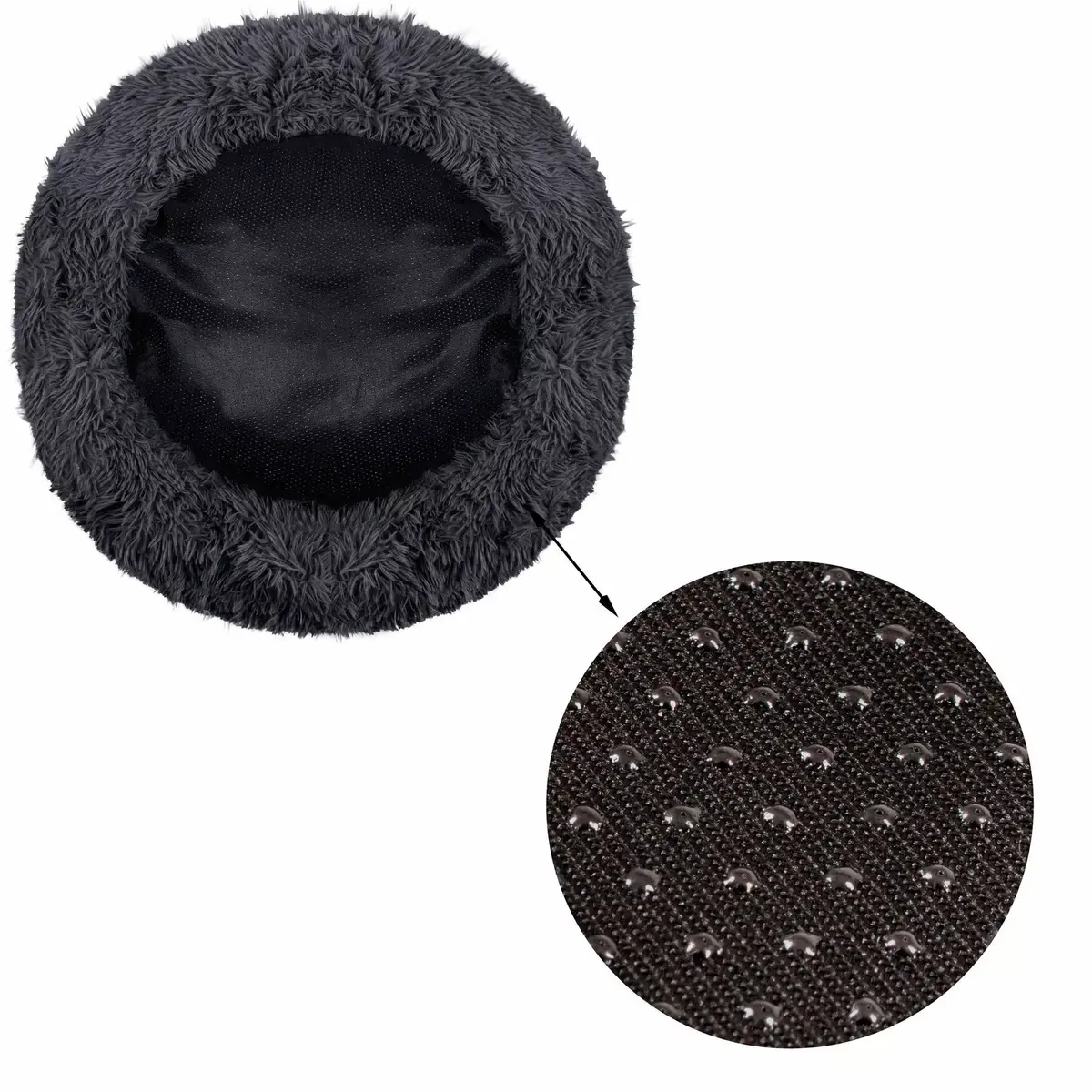 Round dog bed Springos PA0153 Photo 10