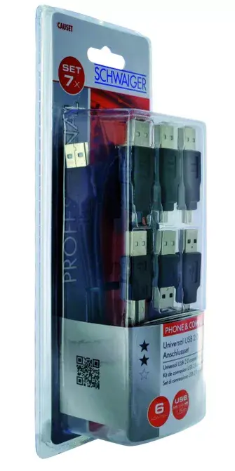 USB kabelis Schwaiger CAUSET531 Photo 2