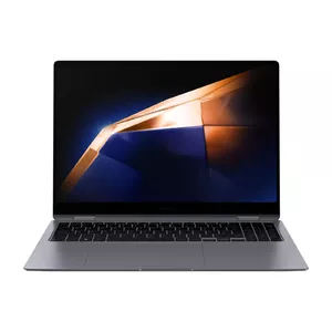 Samsung NP960QGKA Portatīvais dators 40,6 cm (16") Skārienjūtīgais ekrāns WQXGA+ Intel Core Ultra 7 155H 16 GB LPDDR5x-SDRAM 1 TB SSD Wi-Fi 6E (802.11ax) Windows 11 Home Pelēks