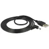 Power Cable USB A DC 1.5m DeLOCK 83577 Photo 2