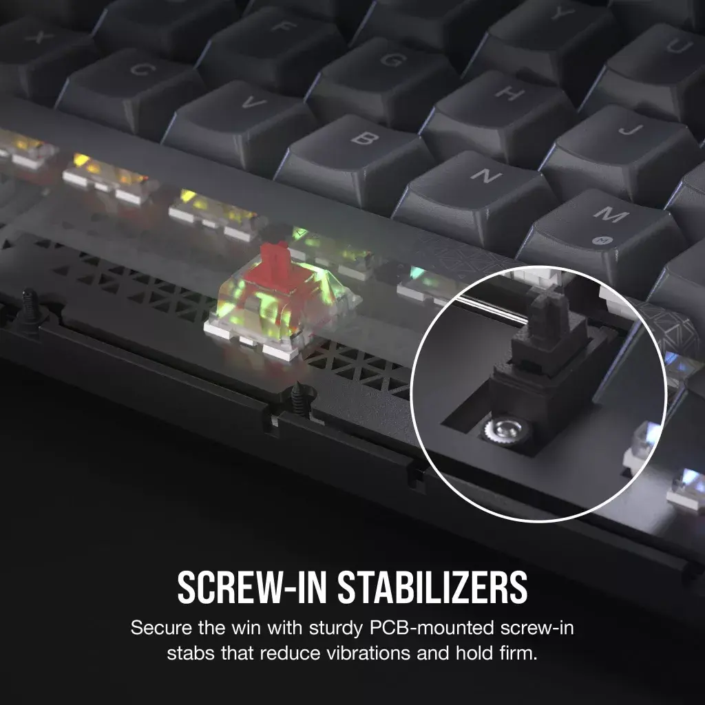 Spēļu tastatūra Corsair K65 PLUS WIRELESS Photo 5