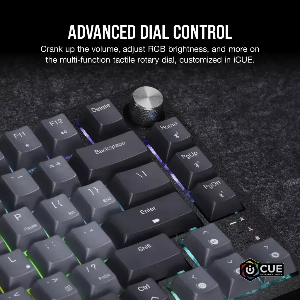 Spēļu tastatūra Corsair K65 PLUS WIRELESS Photo 12