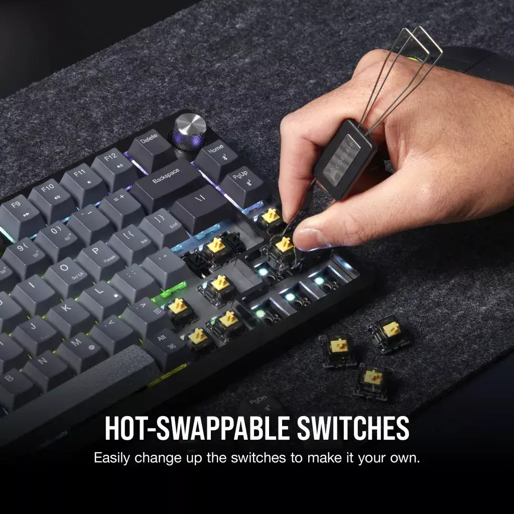 Spēļu tastatūra Corsair K65 PLUS WIRELESS Photo 15